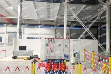 The installation and commissioning site of the project of Qingdao Kedeli Bangxin Electric Power Technology Co., LTD
