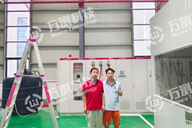 The installation and commissioning site of the project of Guangdong Zhiyou Electric Co., LTD