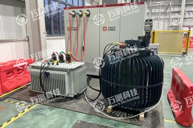 The installation and commissioning site of the project of Zhuzhou CRRC Electromechanical Technology Co., LTD