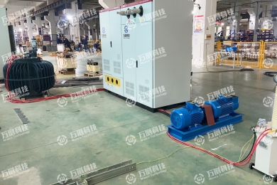 The installation and commissioning site of the project of Shandong Jinshunyi Electronic Technology Co., LTD