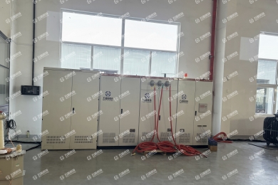 The project commissioning site of Tianjin Xiangyuan 'an High and Medium Frequency Power Transformer Co., LTD